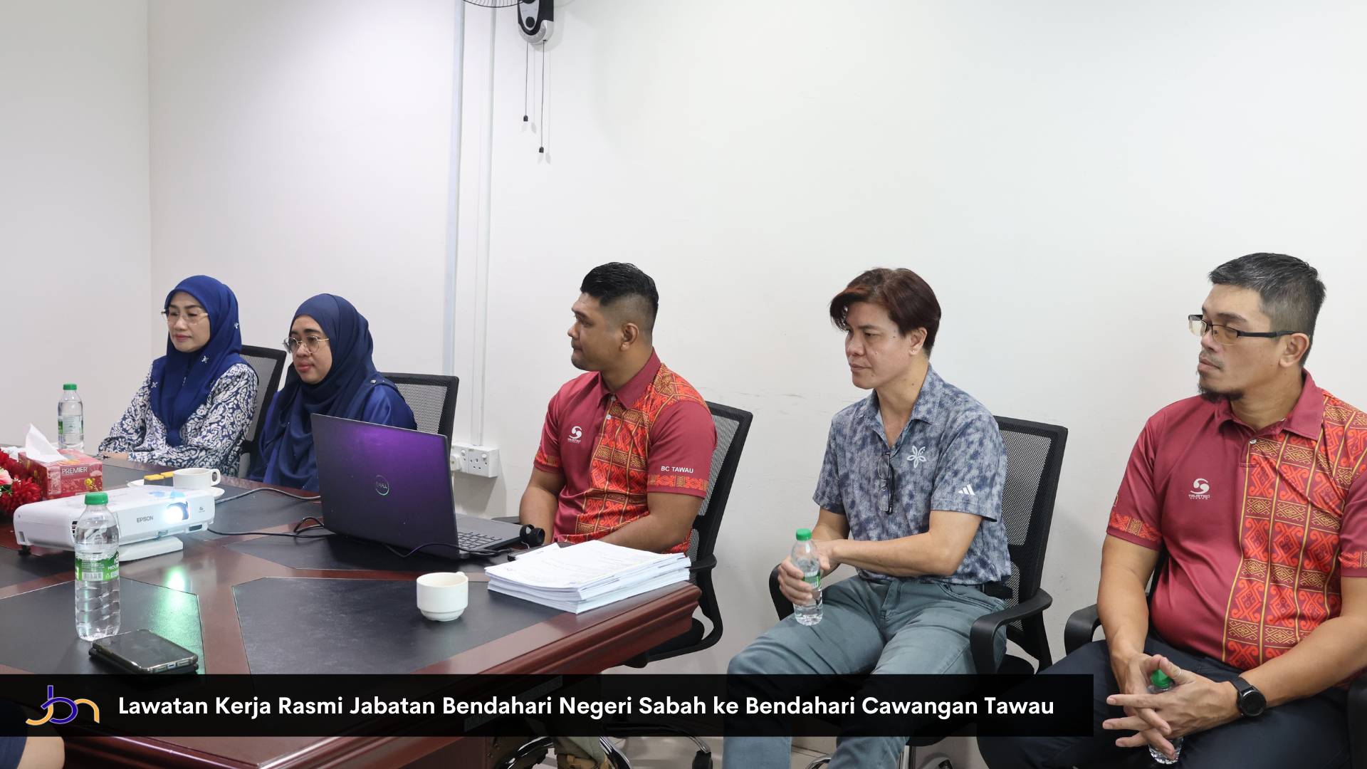 Lawatan Kerja Rasmi Jabatan Bendahari Negeri Sabah ke Bendahari Cawangan Tawau